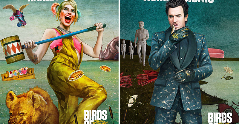 《猛禽小隊：小丑女大解放》電影主海報翻玩世界名畫　《維納斯的誕生》致敬愛與美的女神