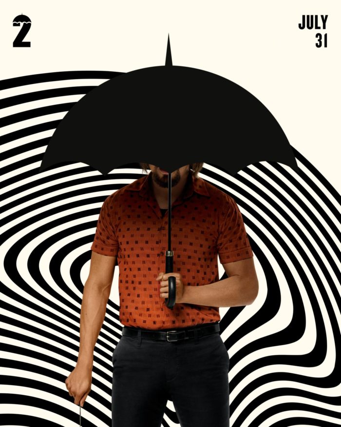 史上最瘋狂的漫改影集《雨傘學院》第二季主要角色個人海報公開！